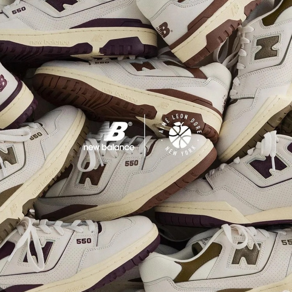 New Balance Aime Leon Dore 550 Brown size men’s 6 women’s 7.5 Limited edition - Picture 4 of 13